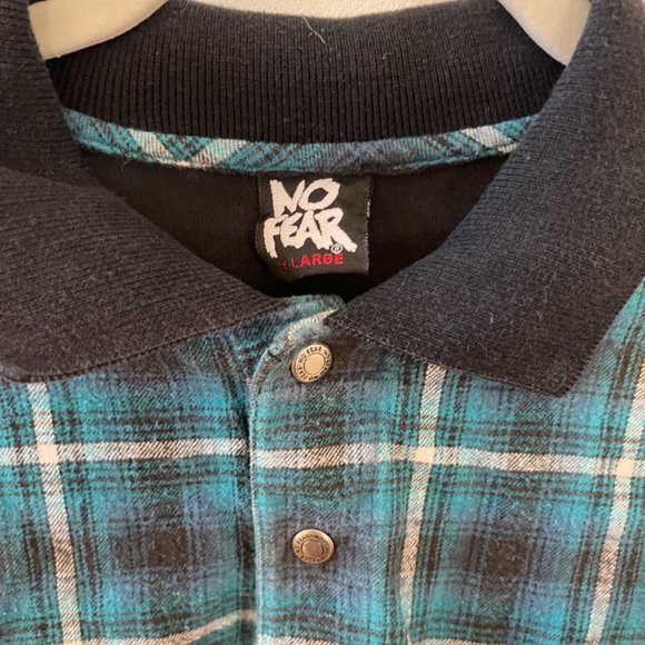 NO FEAR VINTAGE SHIRT SHORT SLEEVES PULLOVER - Picture 3 of 3
